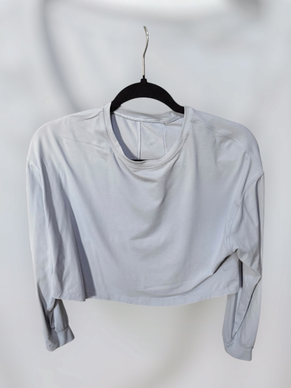 Lululemon Abrasion-Resistant Training Long Sleeve Shirt. Light blue